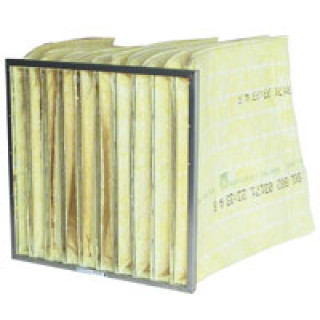 FILTRO DE AIRE 8 BOLSAS MARCO CHAPA GALVANIZADA F9 MICROFIBRA DE VÍDRIO 