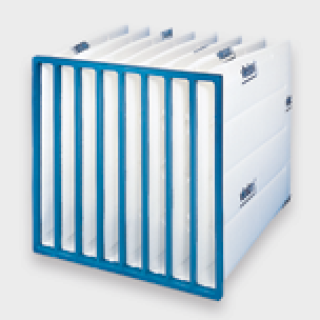 FILTRO DE AIRE 4 BOLSAS MARCO POLIURETANO G4 FIBRA DE POLIÉSTER